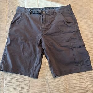 Prana stretch zoom shorts 34x10
